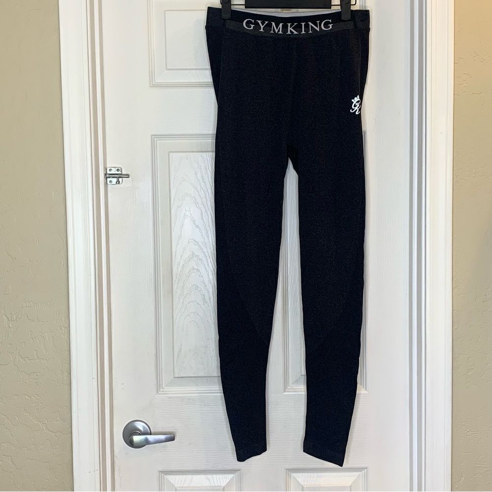 GYMKING Seamless Vital Leggings Black Size Large